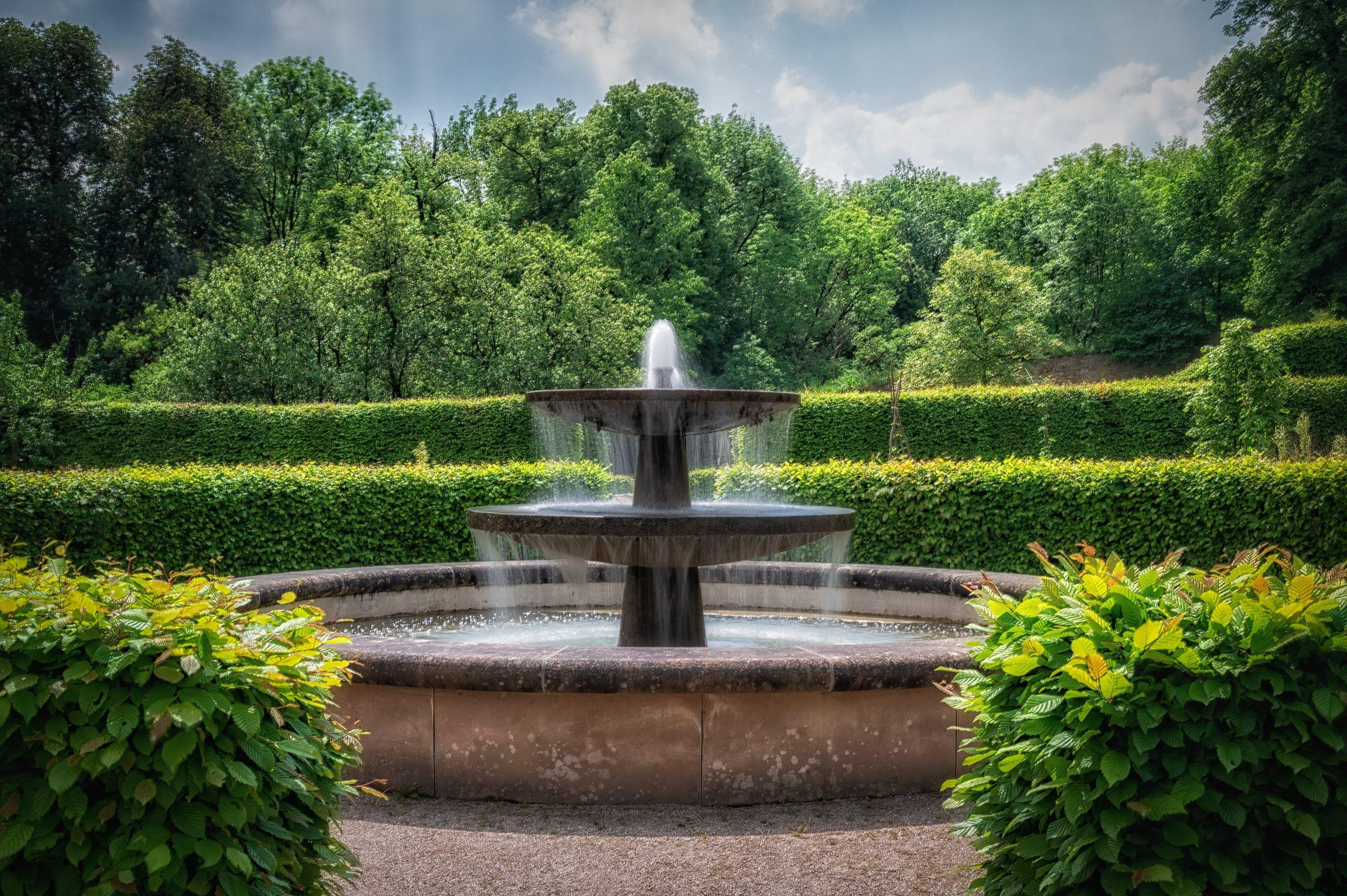Woodland Fountain with Waterfall in The Woodlands, TX