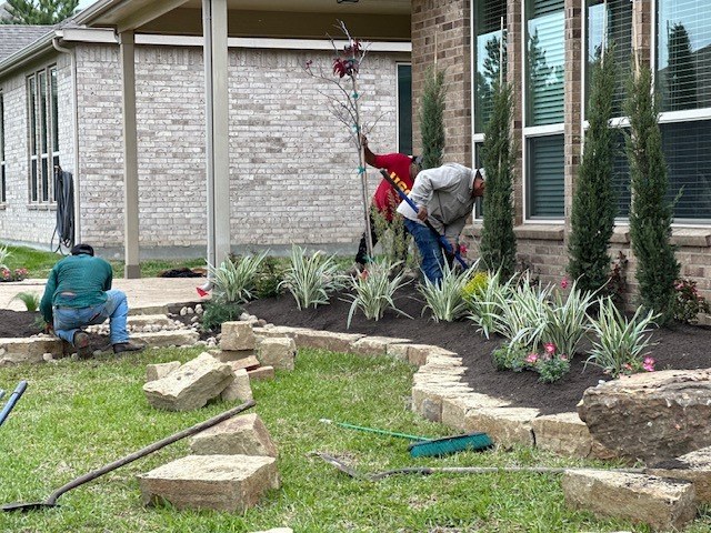 Front-Yard Xeriscape Planting & Planted Beds III in Conroe, TX