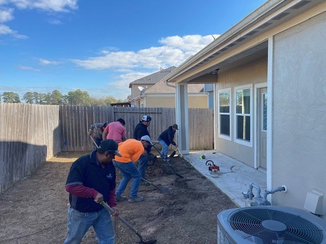 Flagstone Dry Creek Bed & Patio 13