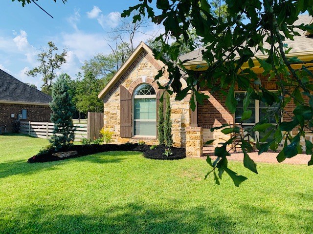 Front-Yard Planted Beds IV in Conroe, TX