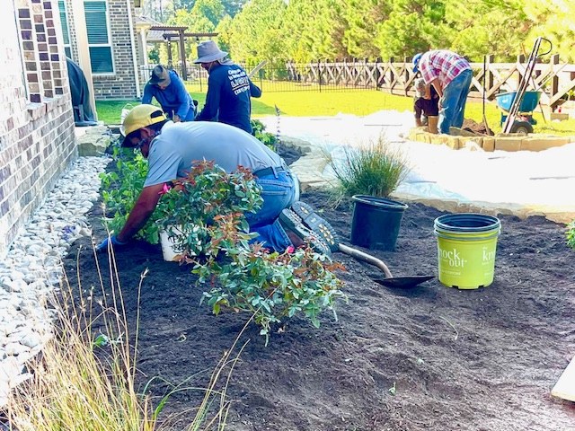 Flagstone Dry Creek Bed & Patio IV