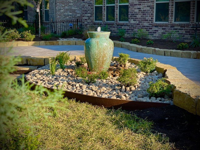 Flagstone Dry Creek Bed & Patio VIII