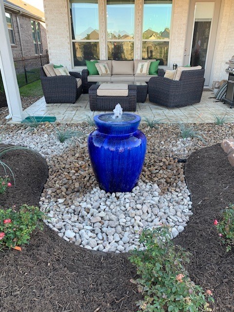 Dry Creek Bed & Planted Beds V