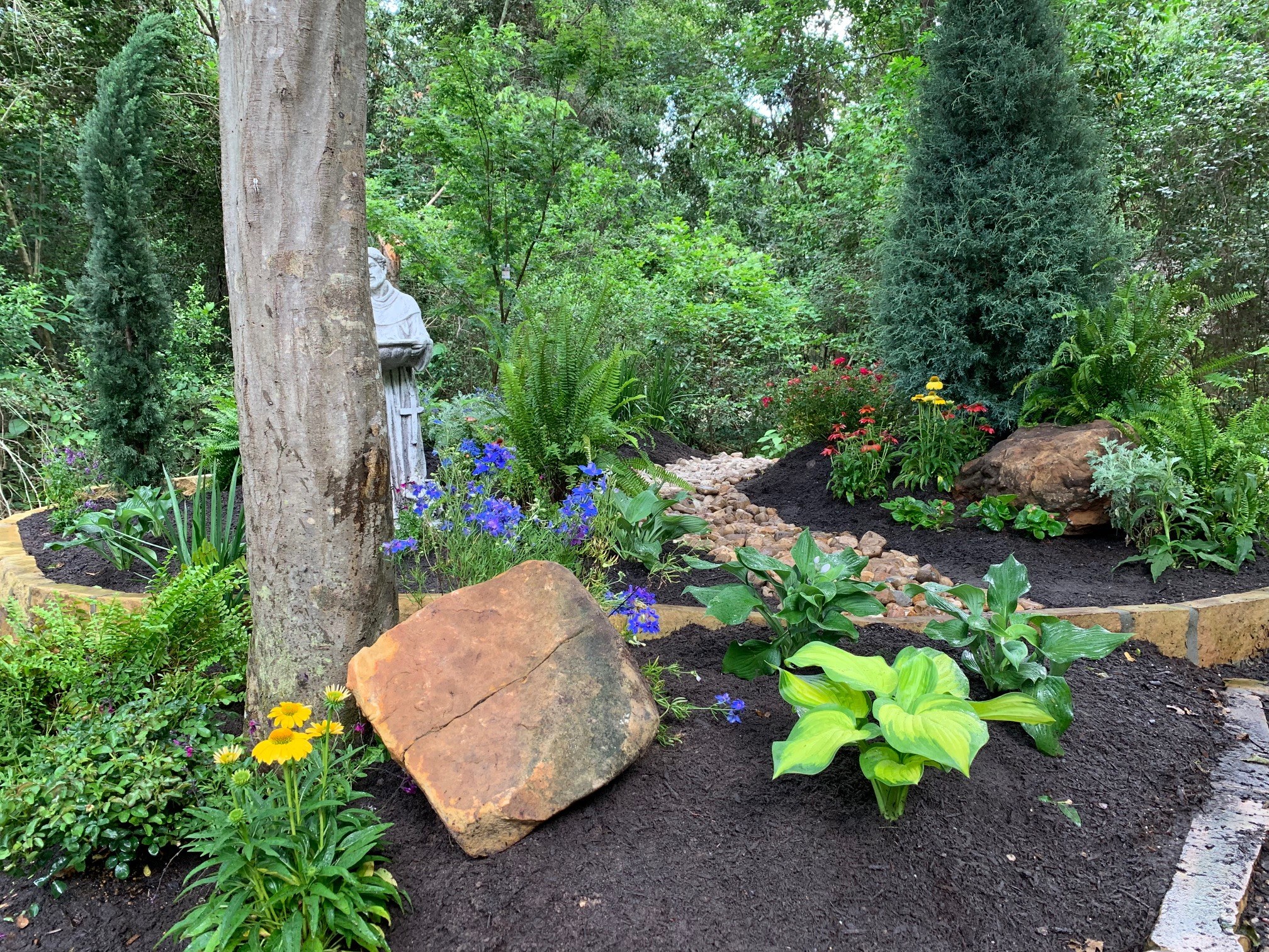 Woodland Planted Beds